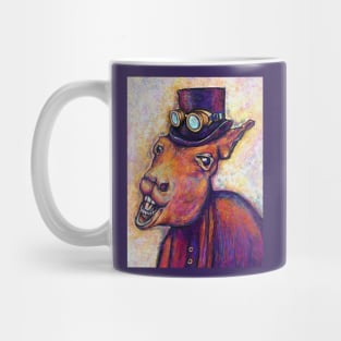 Steampunk Donkey Mug